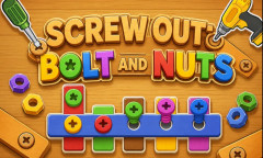 Screw Out: Bolts and Nuts background